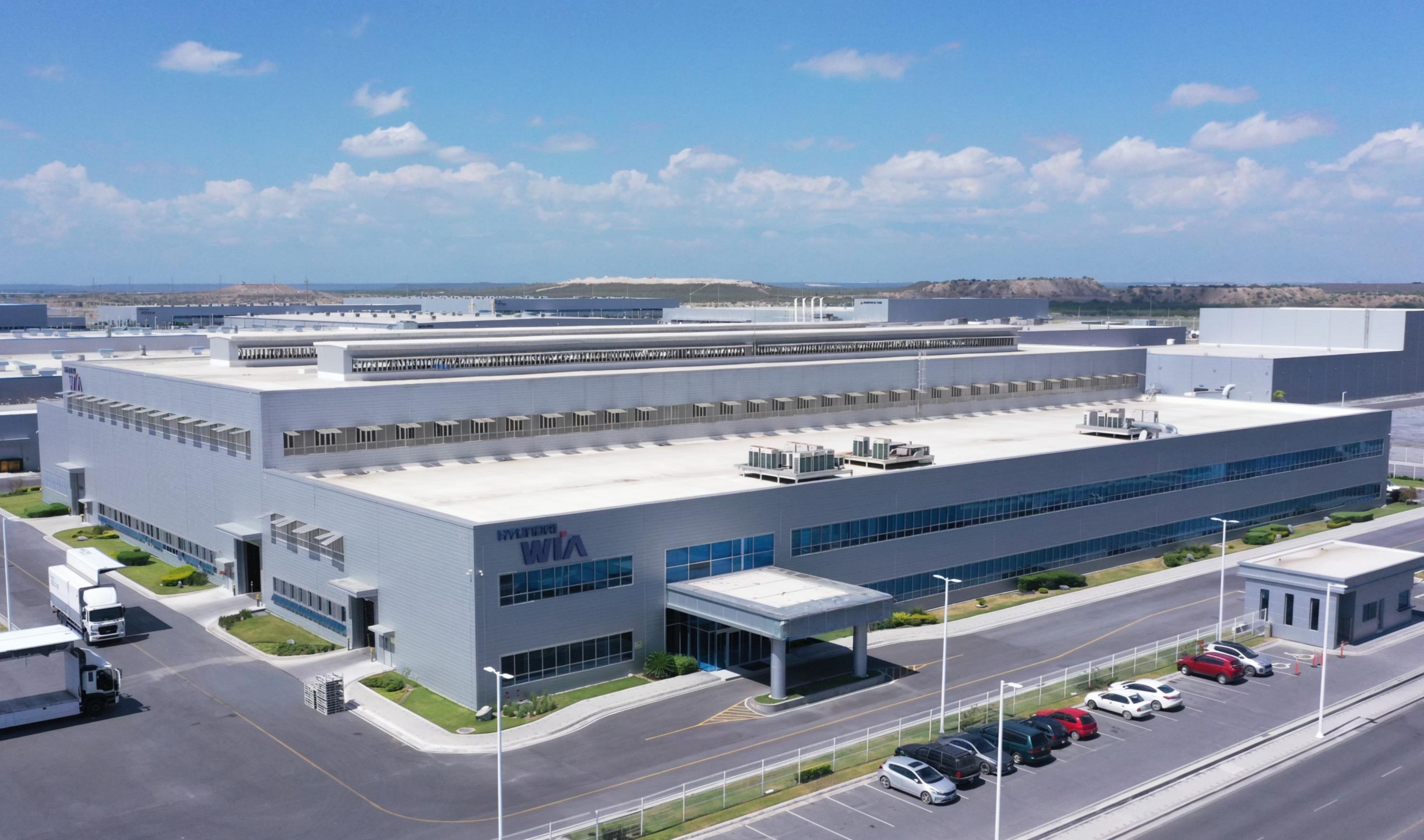 멕시코 누에보레온주 몬테레이시에 위치한 현대위아 멕시코법인의 모습.